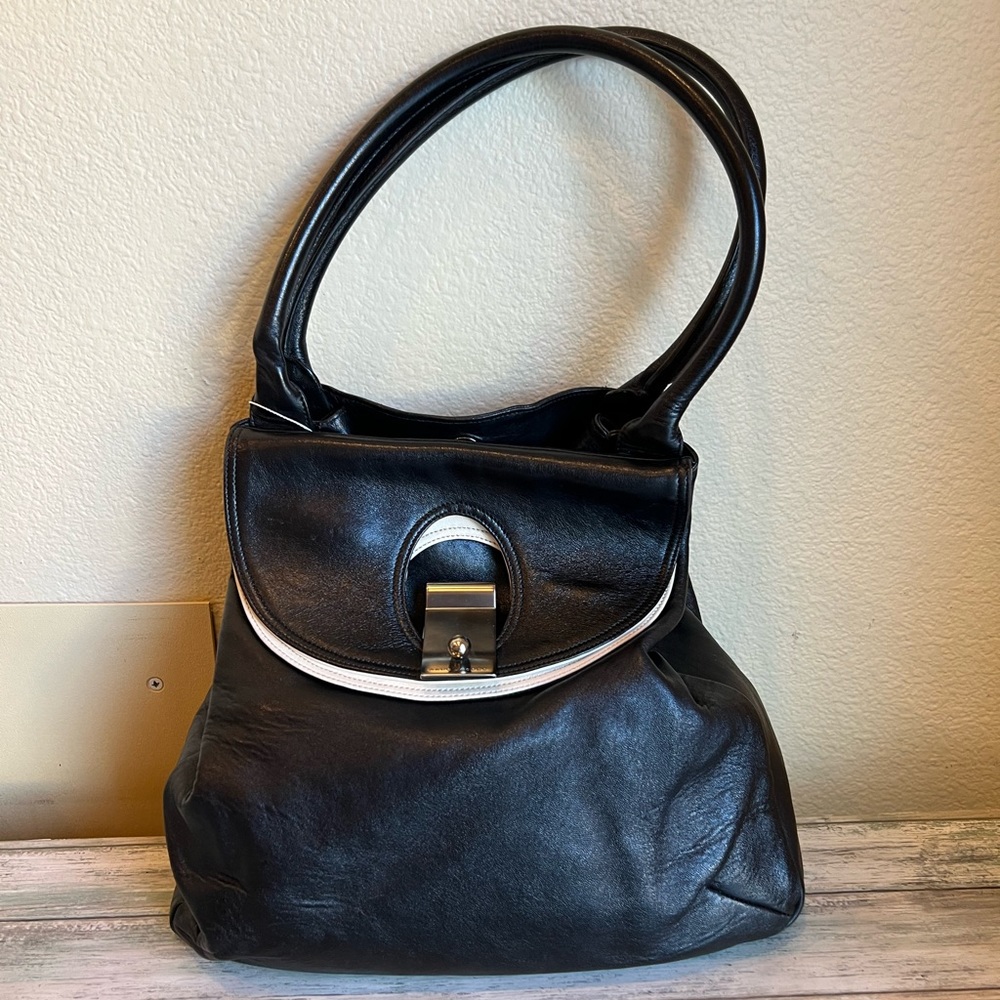 MARC JACOBS LEATHER HANDLE BAG